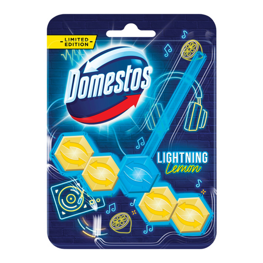 Domestos Power 5 Rim Block Lightning Lemon